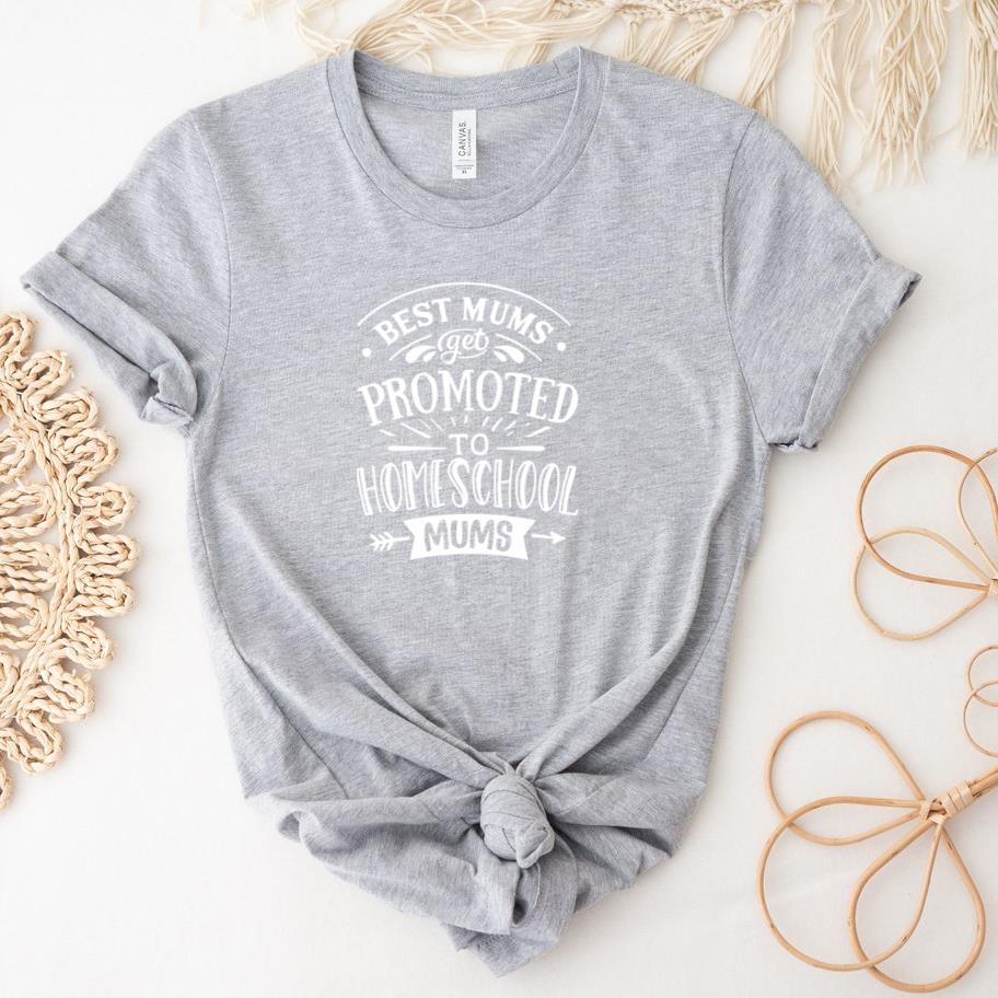 Best mums get promoted to  white T-Shirt
