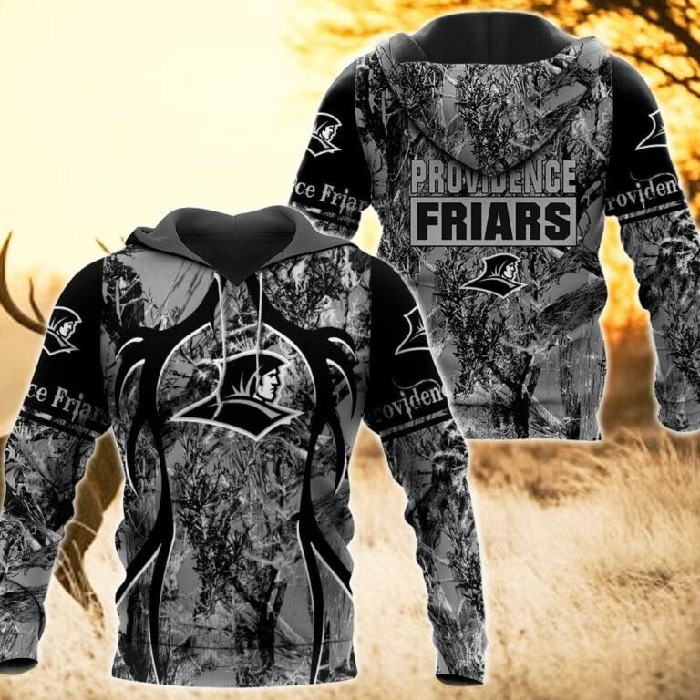 Providence Friars Camo Hunting 3D printed Sweatshirt, Hoodie, Zipped Hoodie