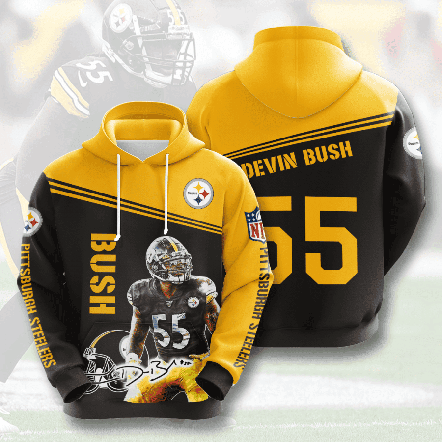 Pittsburgh Steelers Hoodie & Zip Hoodie Style 2491