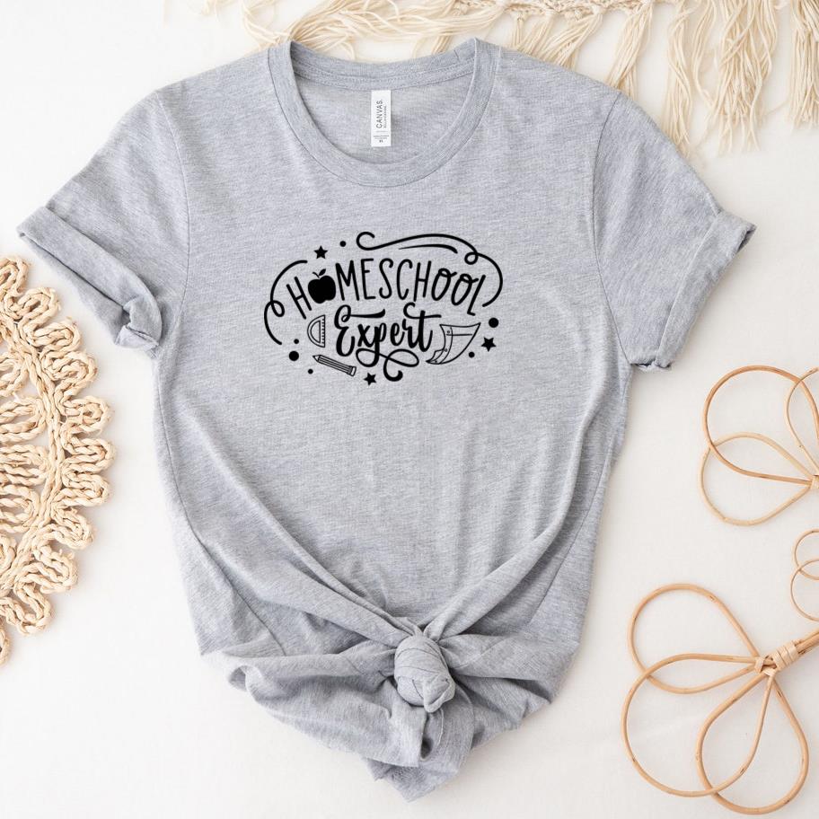 Homeschool expert  all black T-Shirt