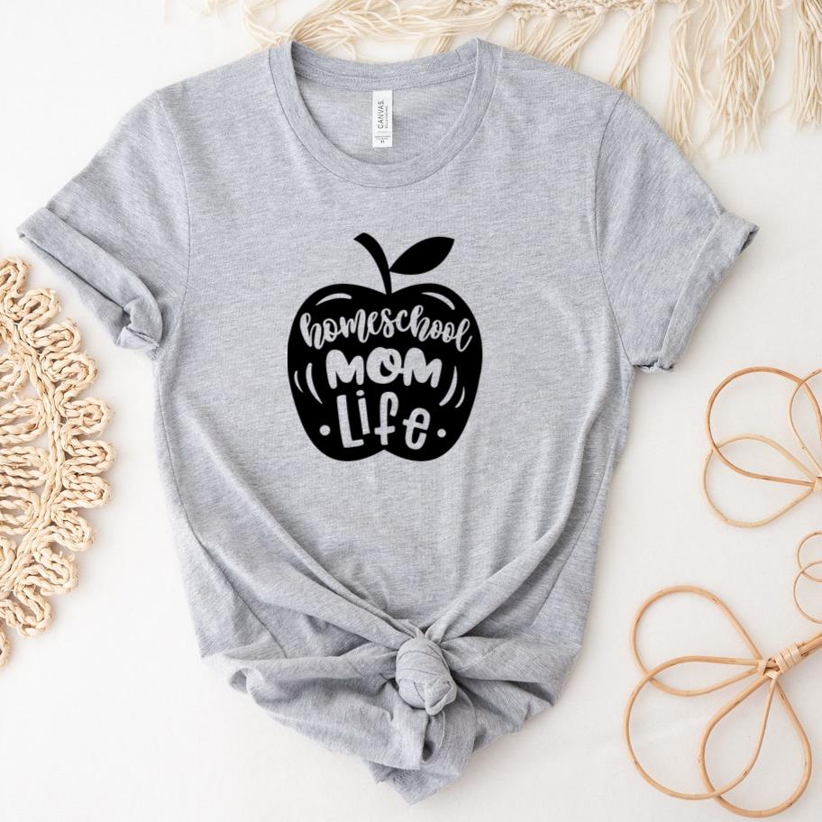 Homeschool mom life  black T-Shirt