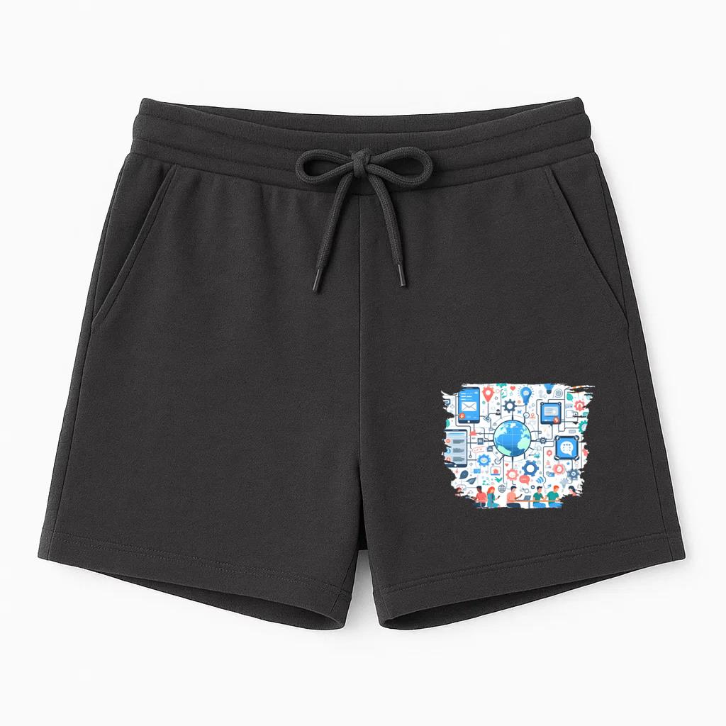 Icon Shiny Playful Short