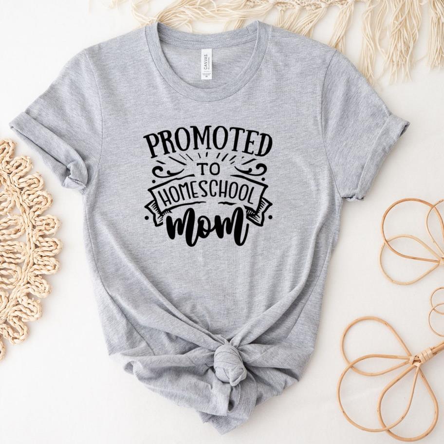 Promoted to homeschool mom T-Shirt