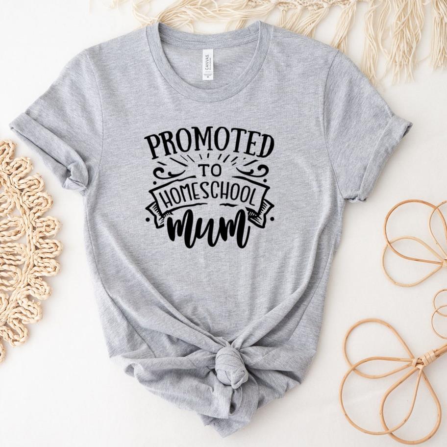 Promoted to homeschool mum T-Shirt
