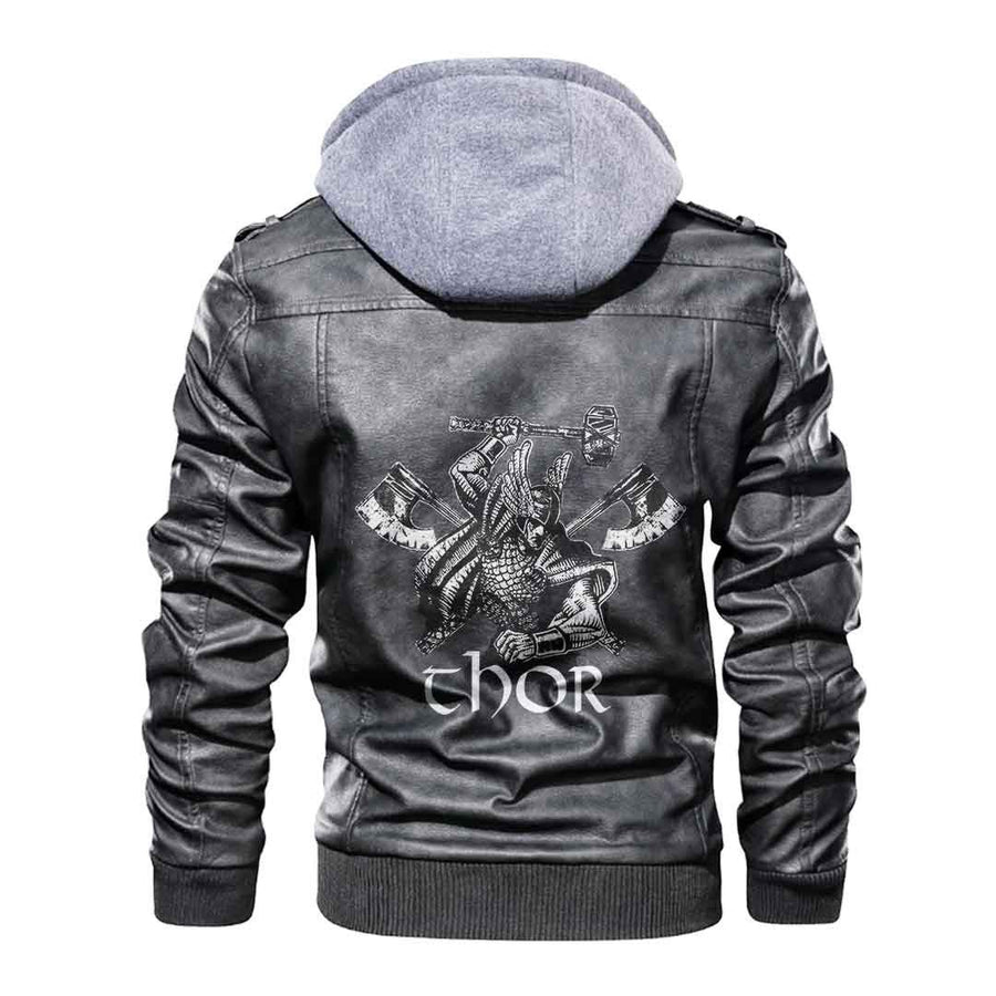 Tspinners - Viking Thor Leather Jacket A35