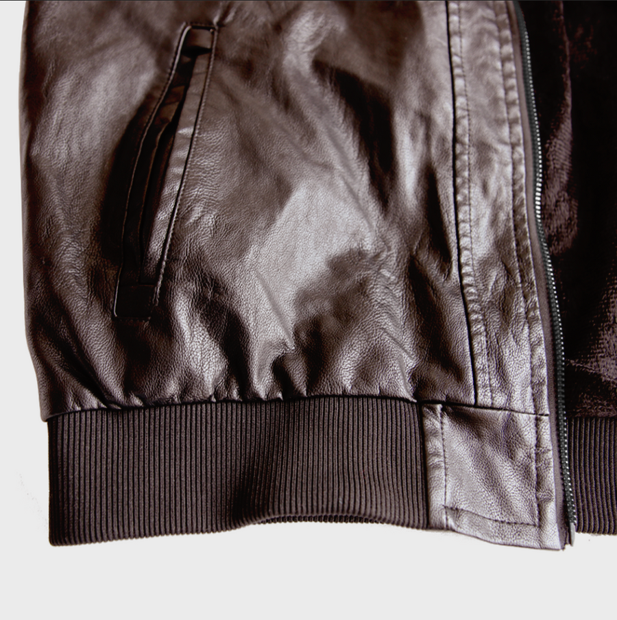 Tspinners - Celtic Cross Leather Jacket A35 - Image 8