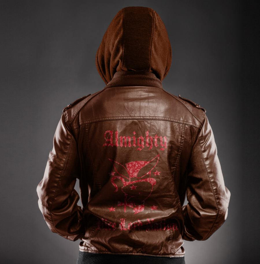 Tspinners Jacket - Bloods Bulldog Zipper Leather Jacket A31 - Image 5