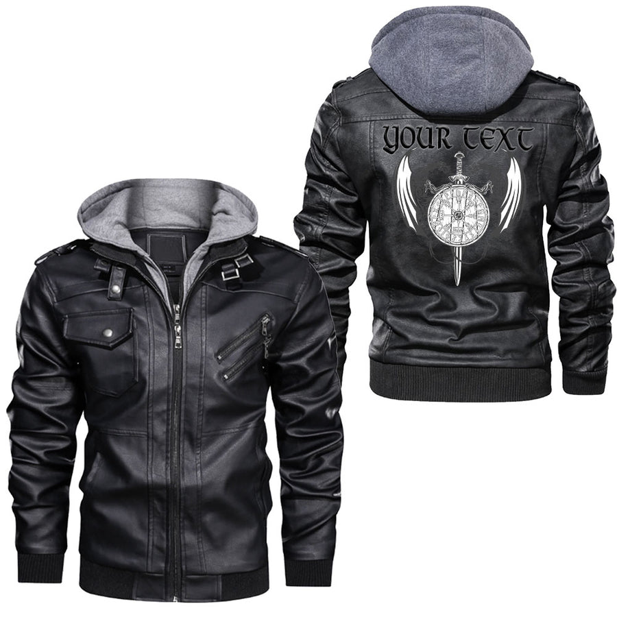Tspinners - Dragon Circle Leather Jacket A95