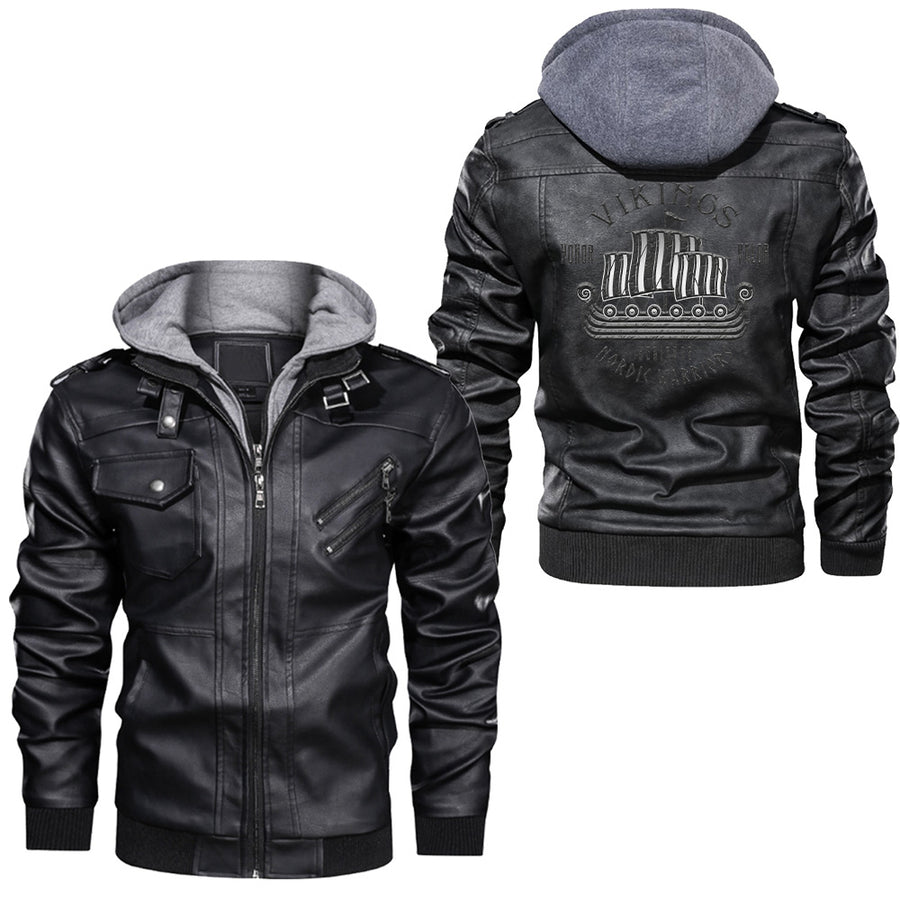 Tspinners - Drakkar Leather Jacket A95