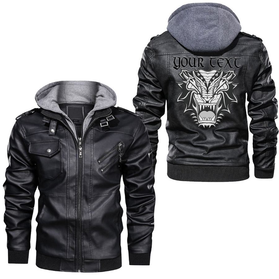 Tspinners - Celtic Wolf Leather Jacket A95