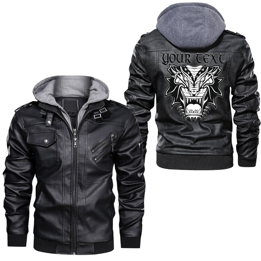 Tspinners - Face Beauty Of Valkyries Leather Jacket A95
