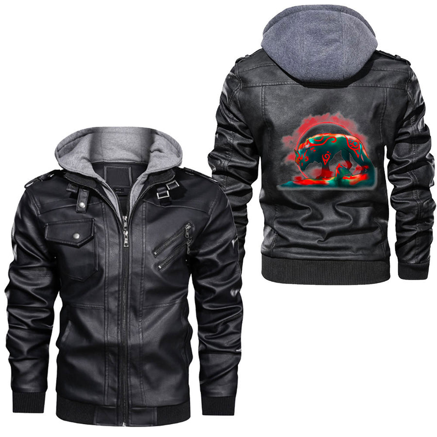 Tspinners - American Grown With Viking Roots Leather Jacket A35