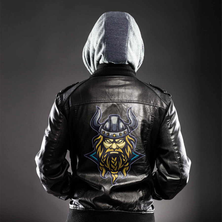 Tspinners - Cat Viking Animal Warriors Leather Jacket A35