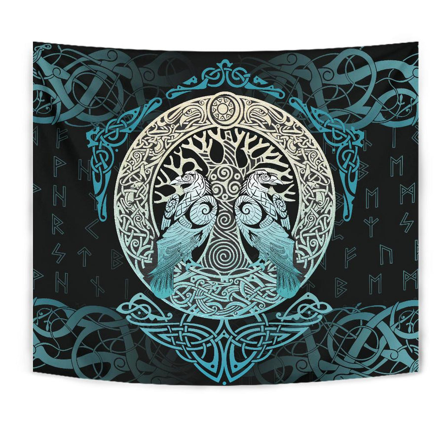 Tspinners Tapestry Yggdrasil and Ravens A7