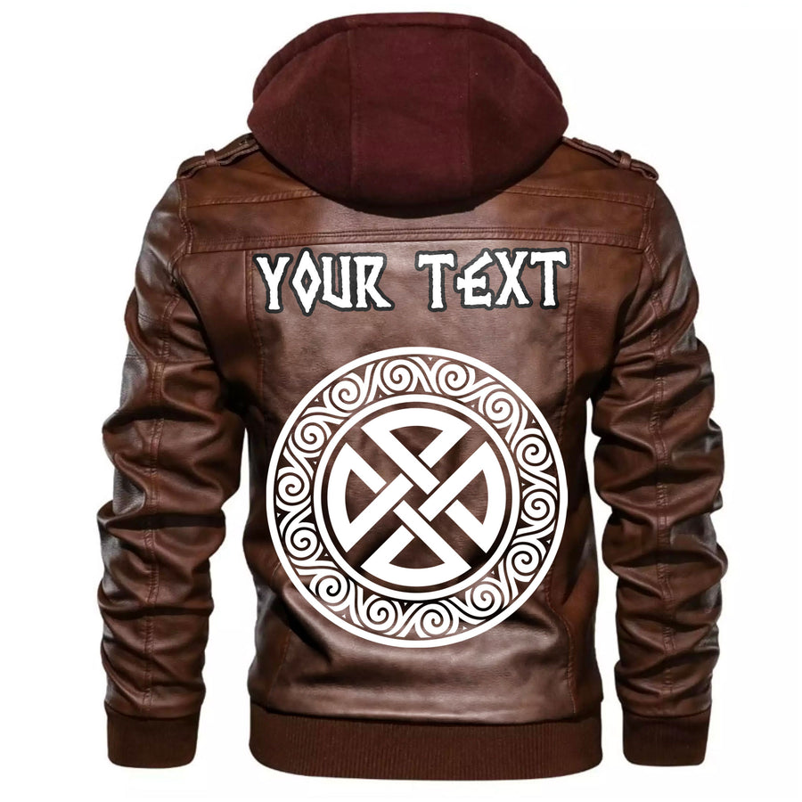 (Custom) Tspinners - Ancient Vessel ShishLogo Leather Jacket A35 - Image 5