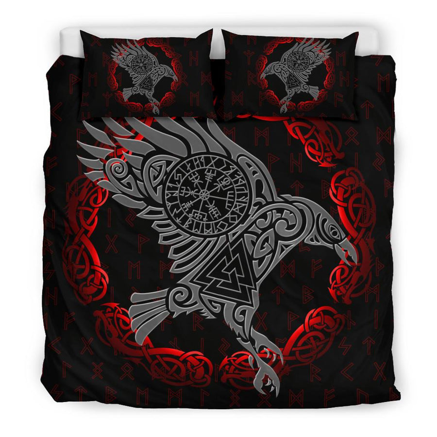 Tspinners - The Raven Of Odin Tattoo Bedding Set A7