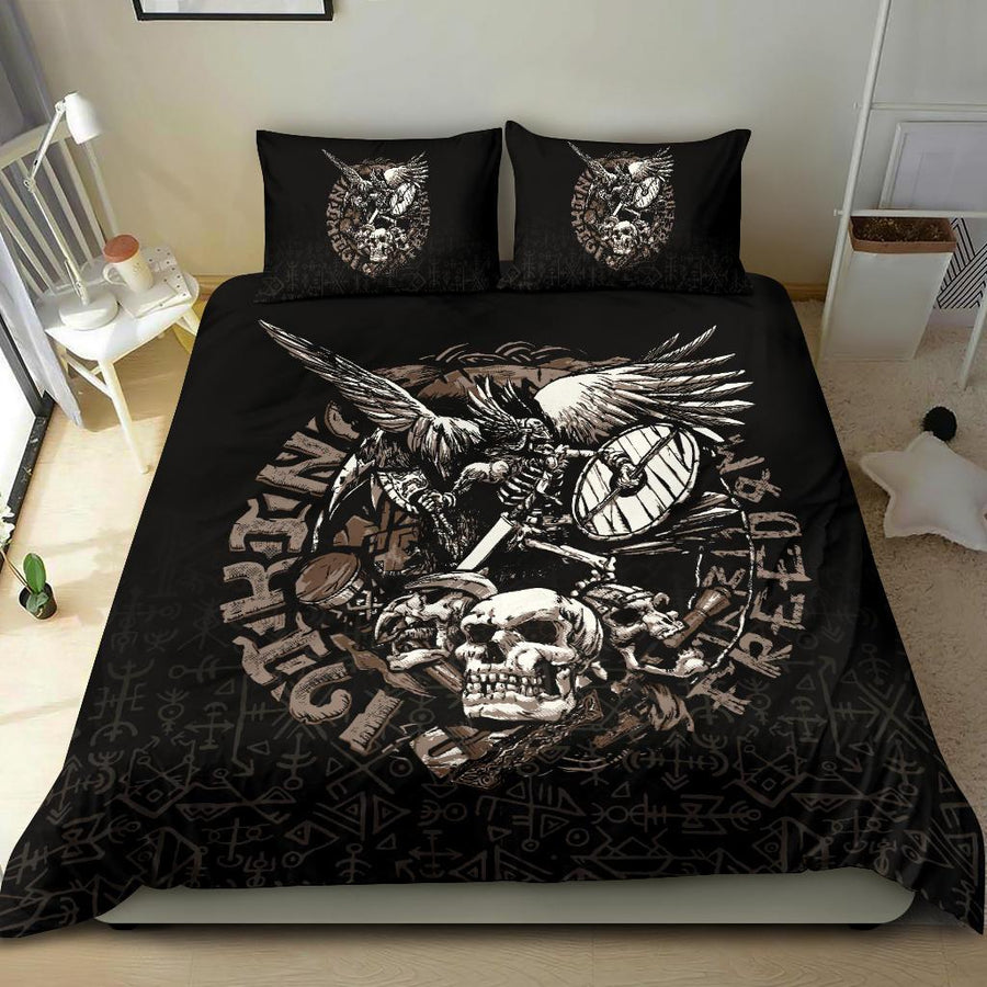 Tspinners Warrior Tattoo Odin Bedding Set A27