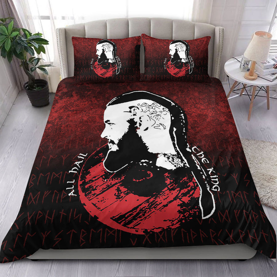 Tspinners Bedding Set - All Hail The King Vikings Bedding Set A7