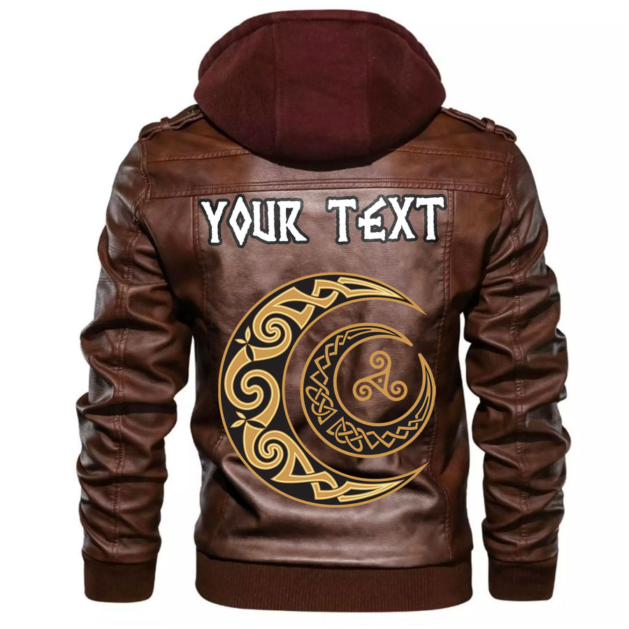 (Custom) Tspinners - Celtic Magic Set Leather Jacket A35 - Image 5
