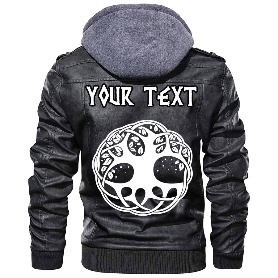 (Custom) Tspinners - Celtic The Triskele Leather Jacket A35