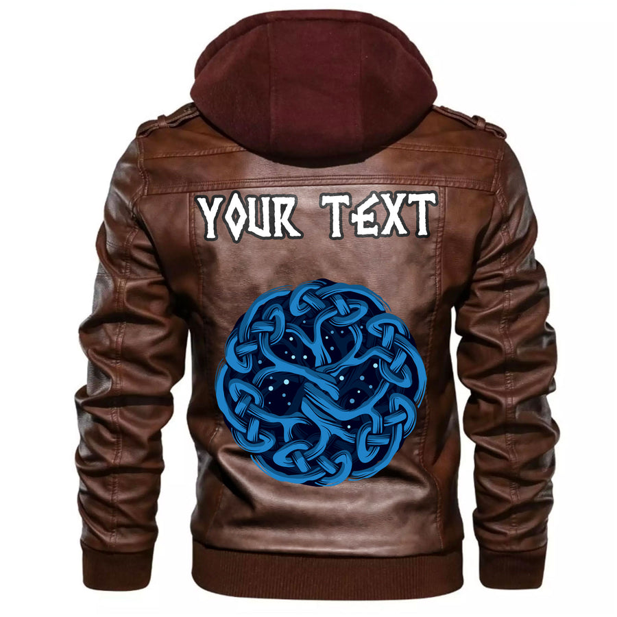 (Custom) Tspinners - Celtic Tree Of Life Tattoo Leather Jacket A35
