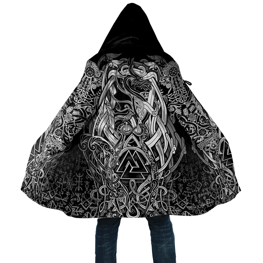 Tspinners Cloak - Valknut and Dragon Tattoo A31