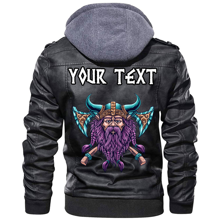 (Custom) Tspinners - Helm Of Awe Leather Jacket A35