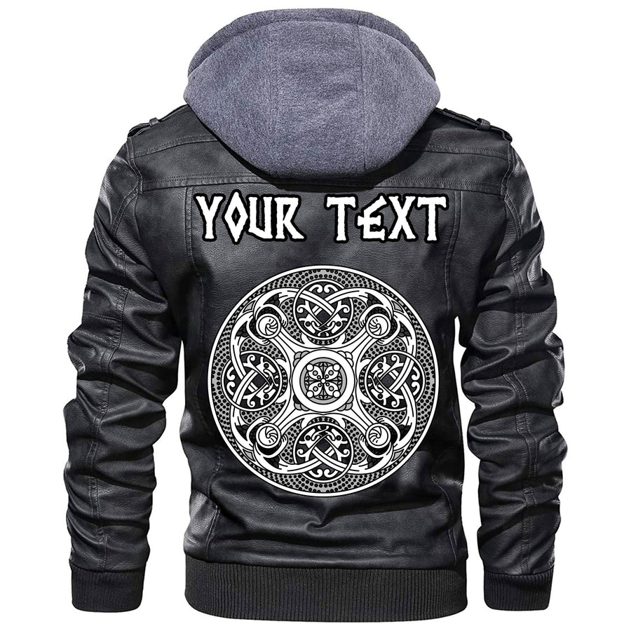 (Custom) Tspinners - Drinking Horn Viking Leather Jacket A35