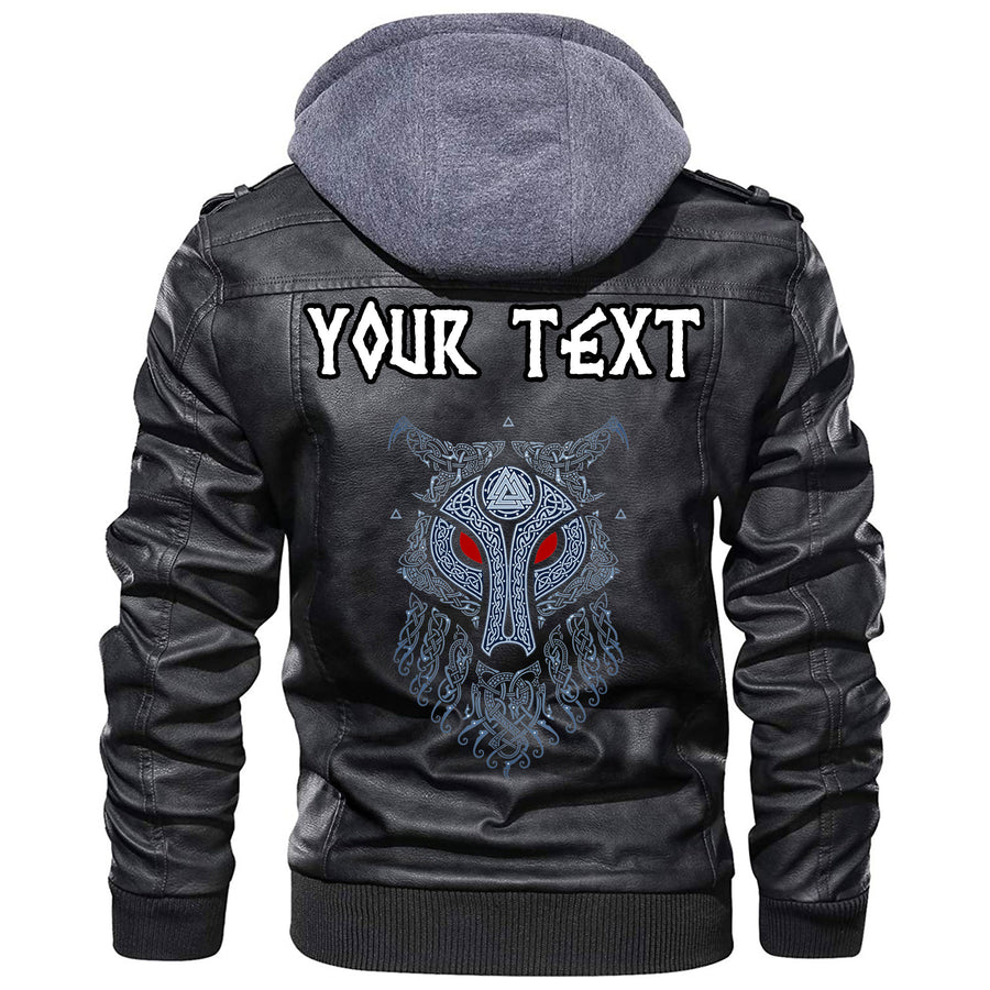 (Custom) Tspinners - Fairy Raven With Feathers Leather Jacket A35