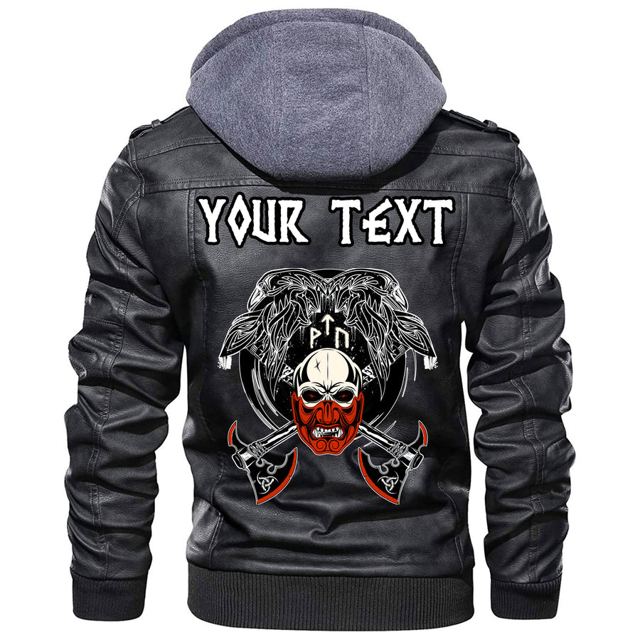 (Custom) Tspinners - Fenrir Wolf Leather Jacket A35