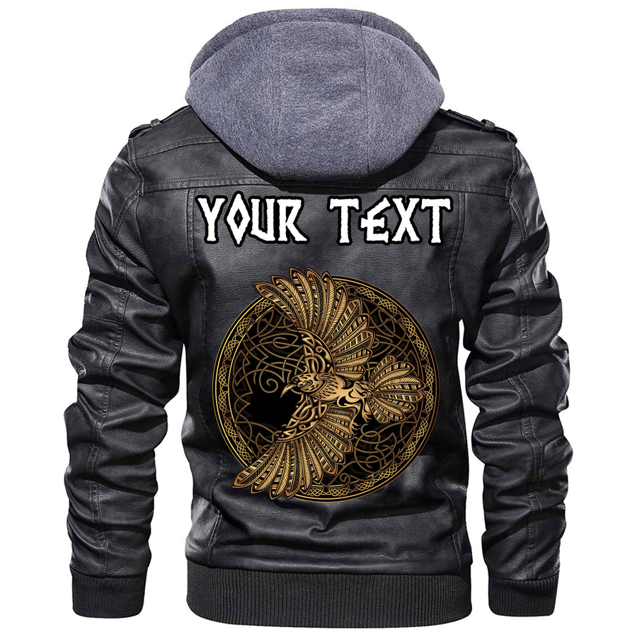 (Custom) Tspinners - God Tor Face Leather Jacket A35