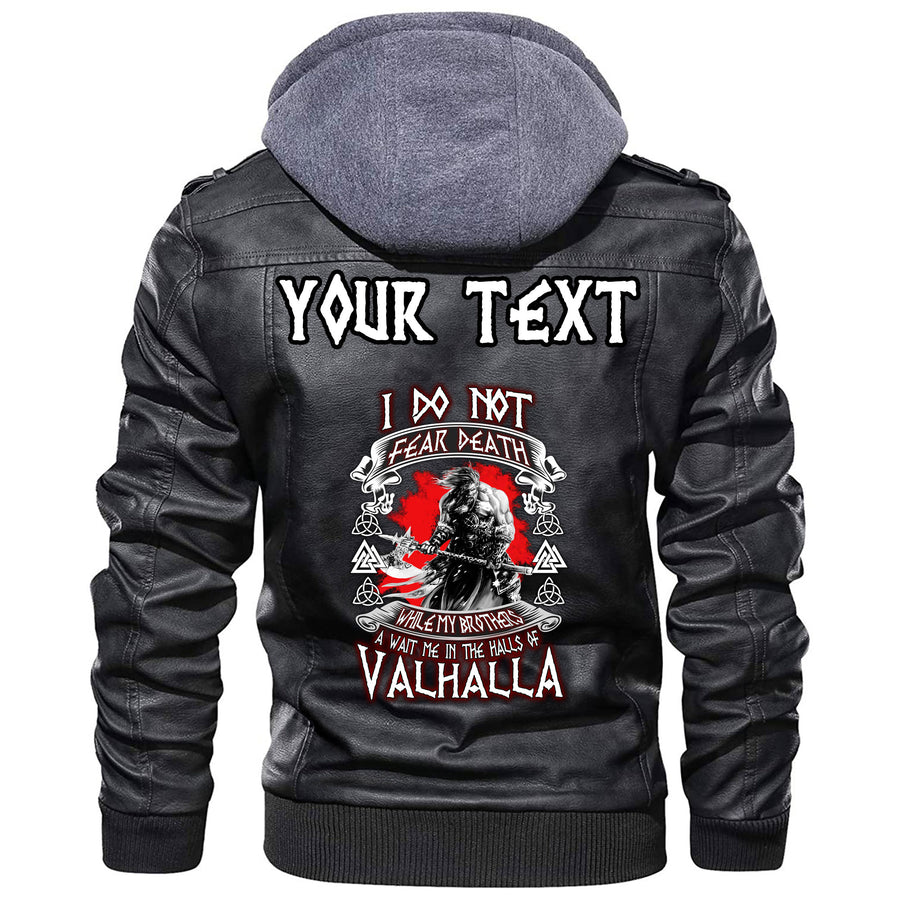 (Custom) Tspinners - Huginn and Muninn Leather Jacket A35