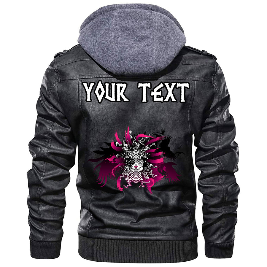 (Custom) Tspinners - Magic Ancient Viking Leather Jacket A35