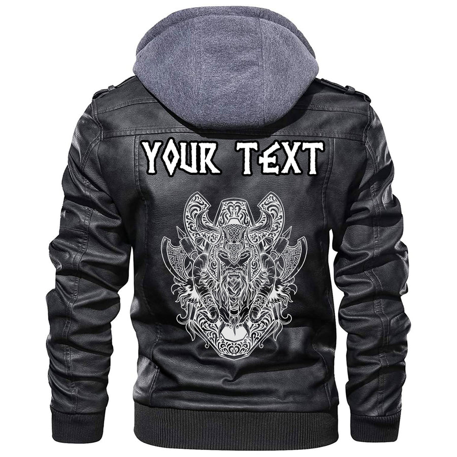 (Custom) Tspinners - Odin and Wolf Leather Jacket A35