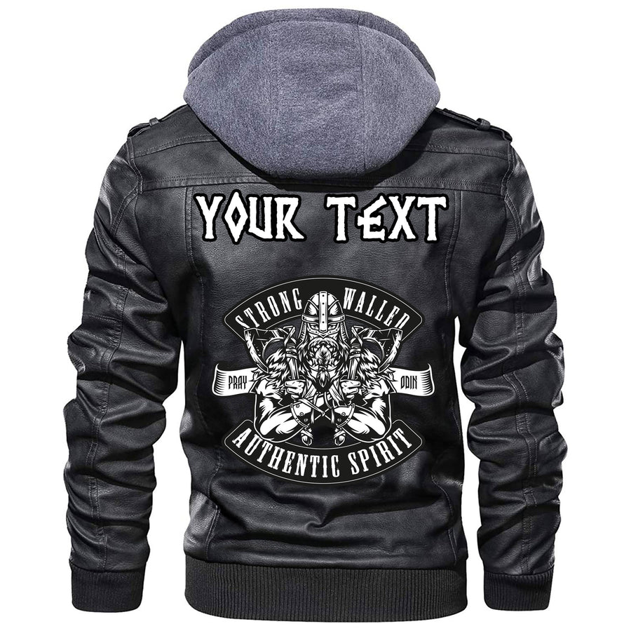 (Custom) Tspinners - Owl Celtic Style Leather Jacket A35