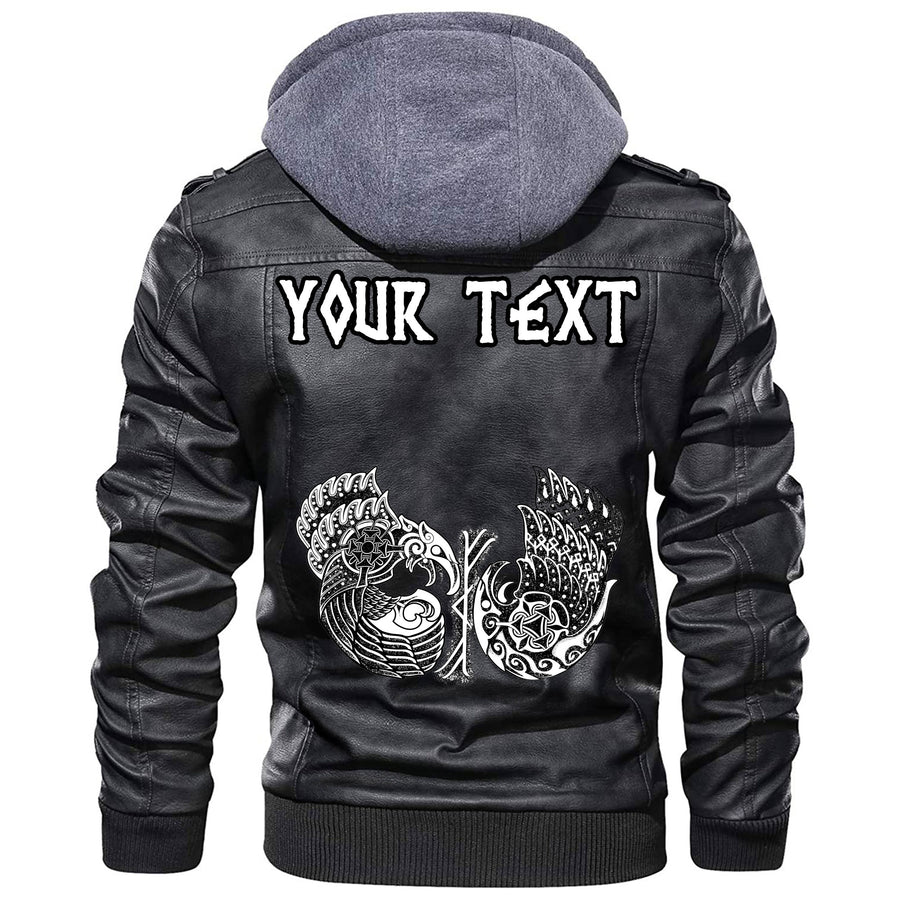 (Custom) Tspinners - Raven of Odin Leather Jacket A35