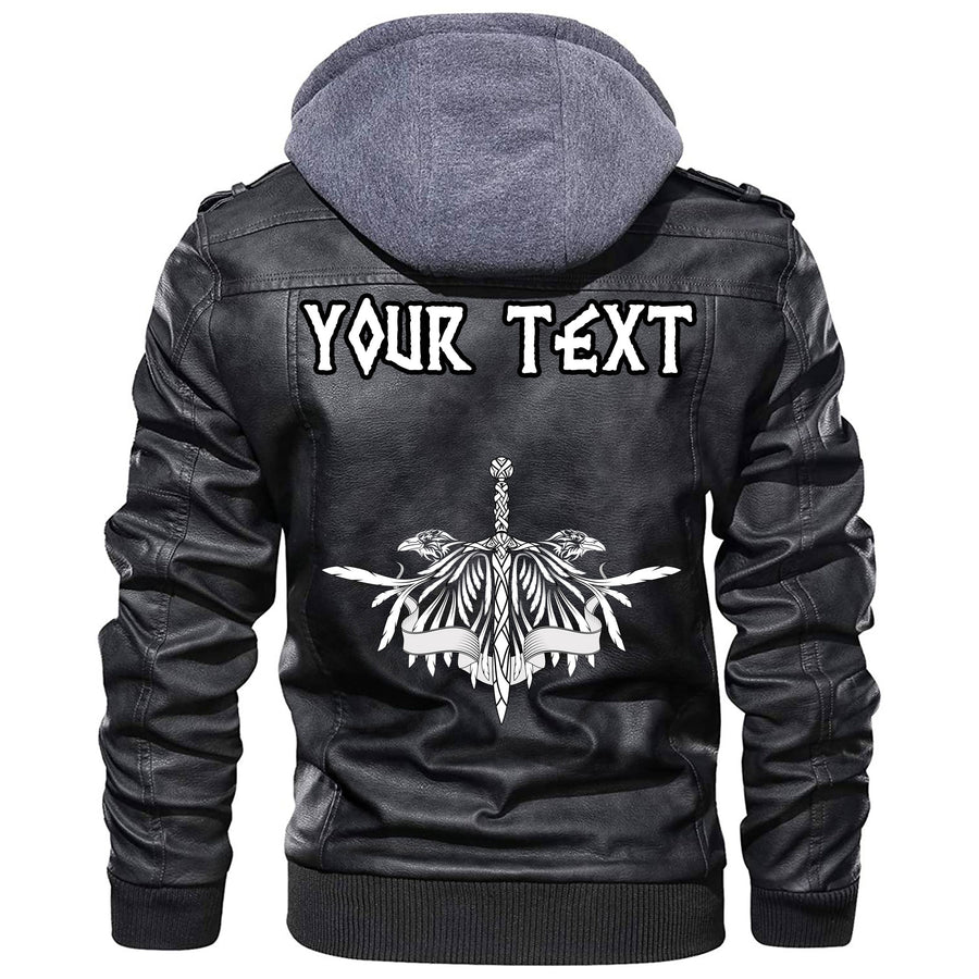 (Custom) Tspinners - Raven Leather Jacket A35