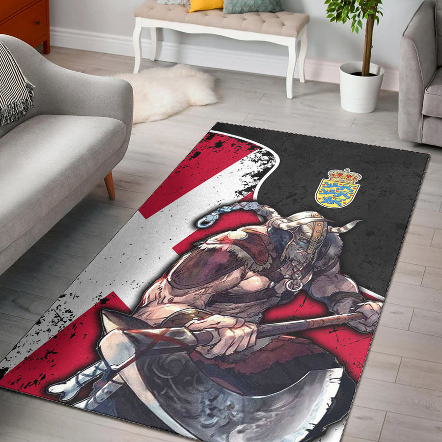 Tspinners Area Rug - Denmark Warrior Brush Style Area Rug A35