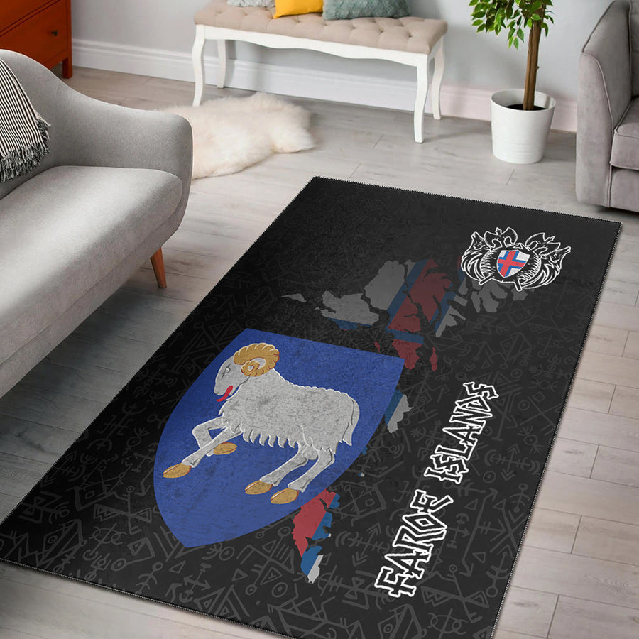 Tspinners Area Rug - Faroe Island Area Rug A35