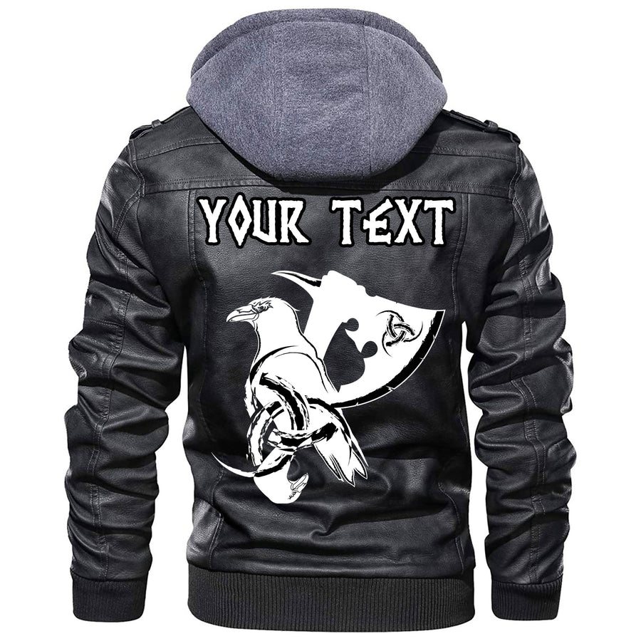 (Custom) Tspinners - Scandinavian Owl Leather Jacket A35
