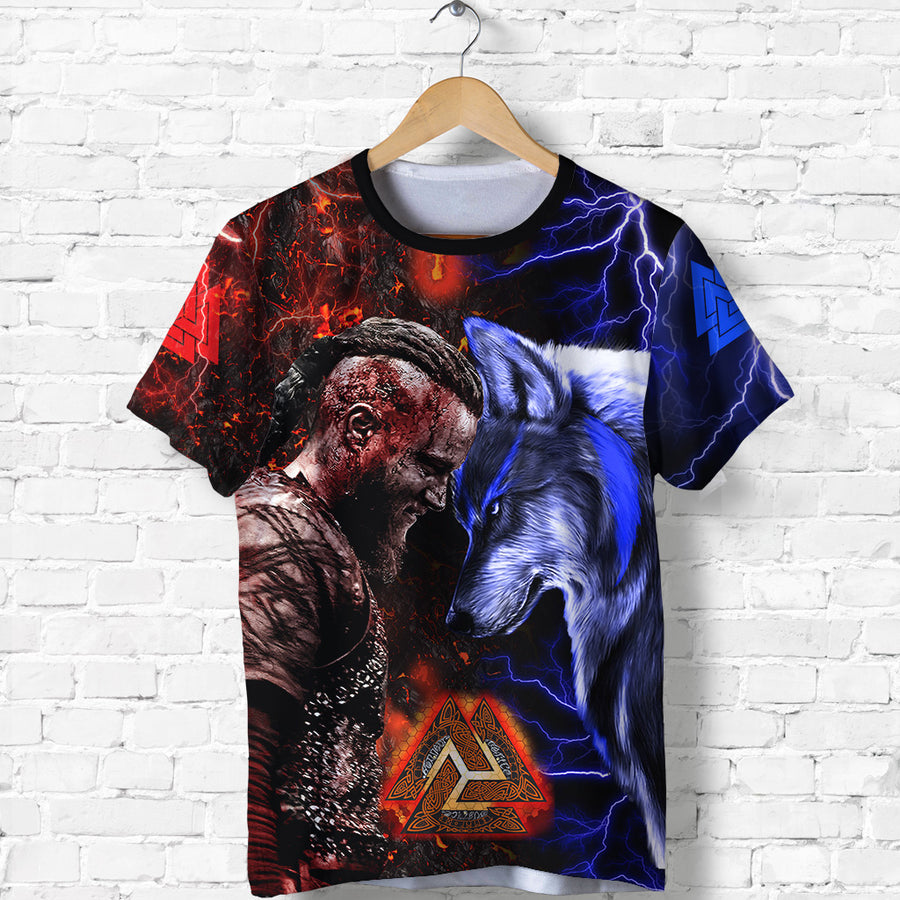 Tspinners T-Shirt - Ragnar And Wolf A31