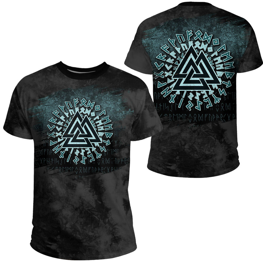 Tspinners - Valknut Viking Warrior Symbol Triangle T-Shirt A7