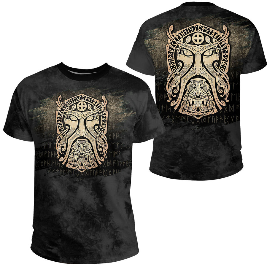 Tspinners - Vikings Thor Godmask T-Shirt A7