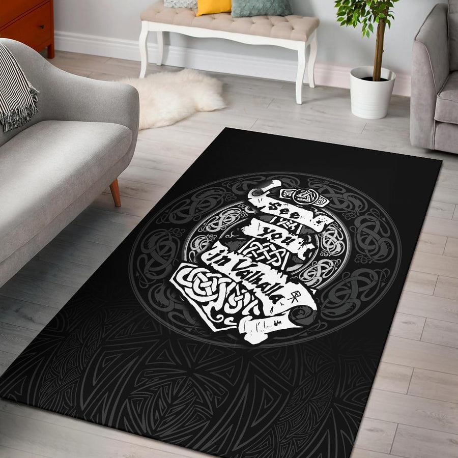 Tspinners Area Rug - See You In Valhalla A31