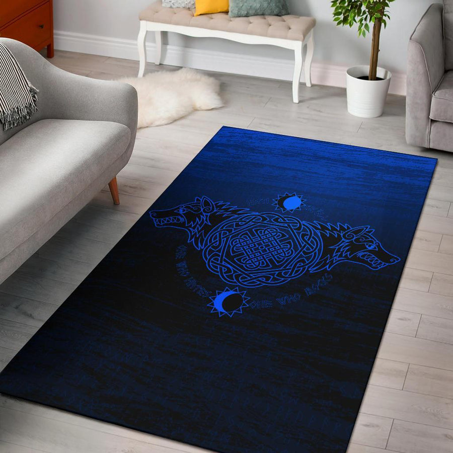 Tspinners Area Rug, Skoll And Hati A31