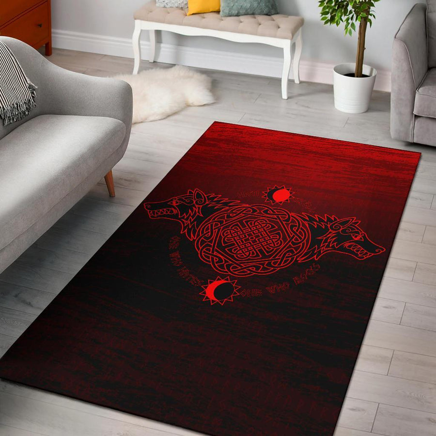 Tspinners Area Rug, Skoll And Hati A31