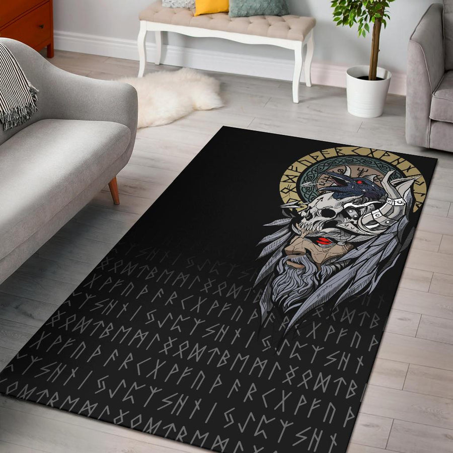 Tspinners Odin Raven Area Rug A27