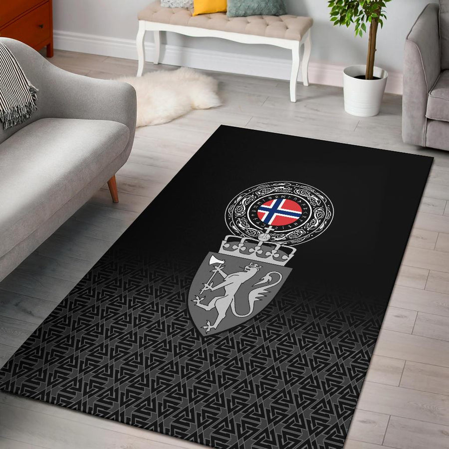 Tspinners Area Rug - Norway Coat Of Arms A31