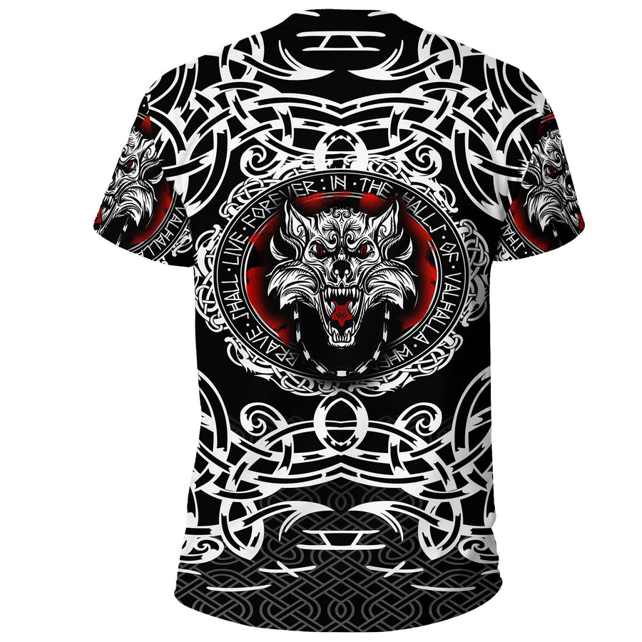 Tspinners T-Shirt , Fenrir Wolf A31