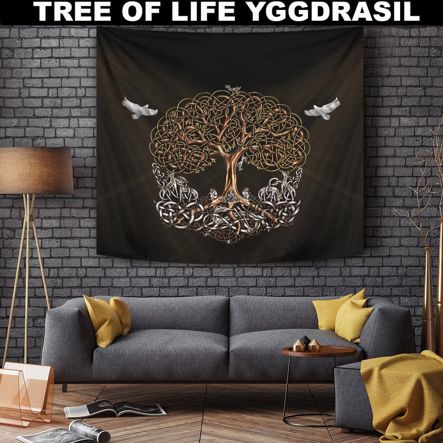 Tspinners Tapestry - Tspinners Tree Of Life Yggdrasil A7